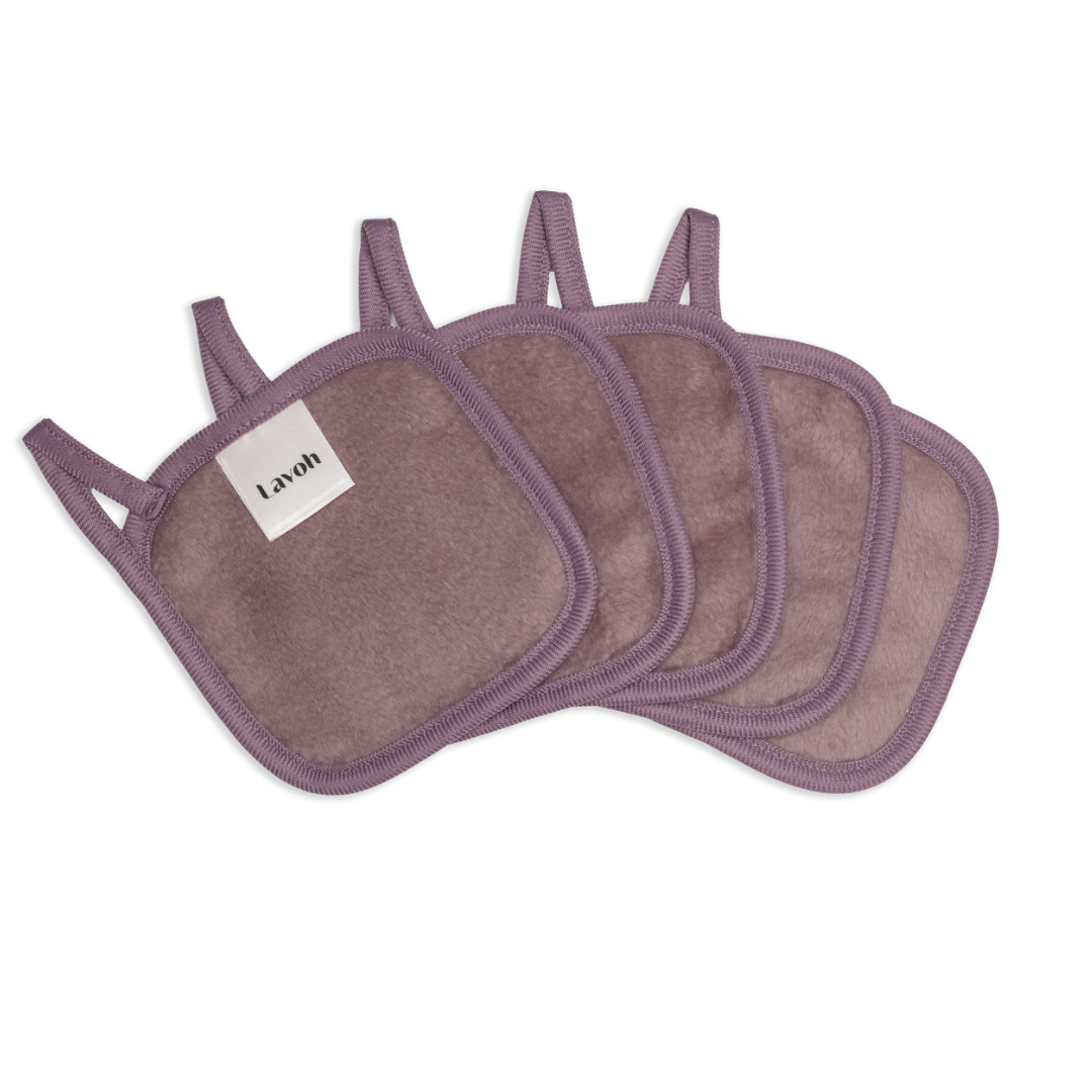 Mini Facecloth Set | MAUVE