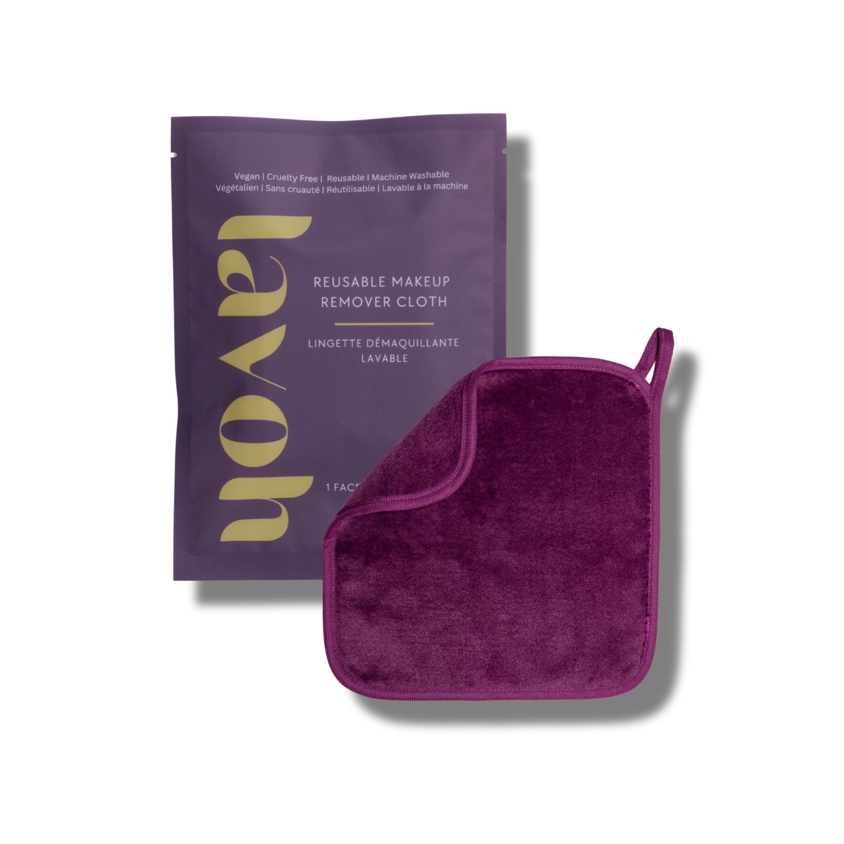 Reusable Makeup Remover Cloth — Lavoh Classic Facecloth | Removes All Makeup with Water
