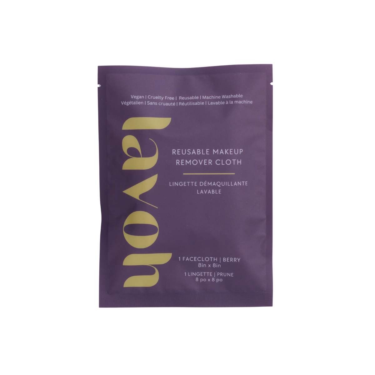 Reusable Makeup Remover Cloth — Lavoh Classic Facecloth | Removes All Makeup with Water
