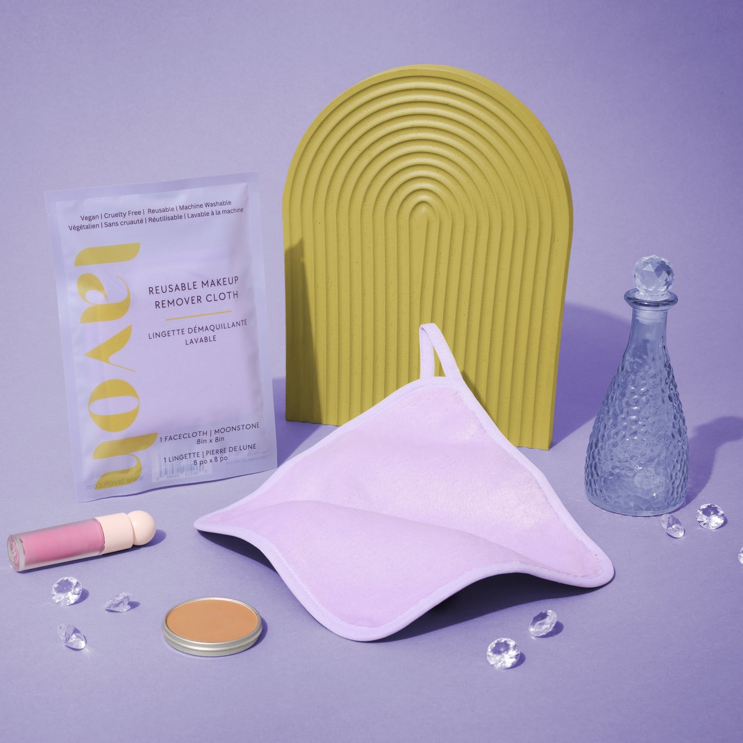 Reusable Makeup Remover Cloth — Lavoh Classic Facecloth | Removes All Makeup with Water