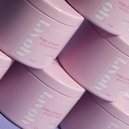 Lavoh x Homecoming Candle - Pink Citrus + Garden Mint