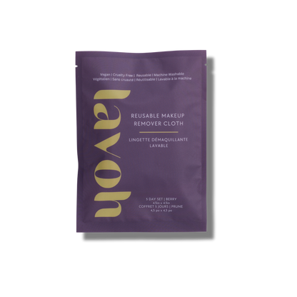 Reusable Makeup Remover Cloth Set — Lavoh Mini Facecloth Sets | Travel Size Makeup Eraser