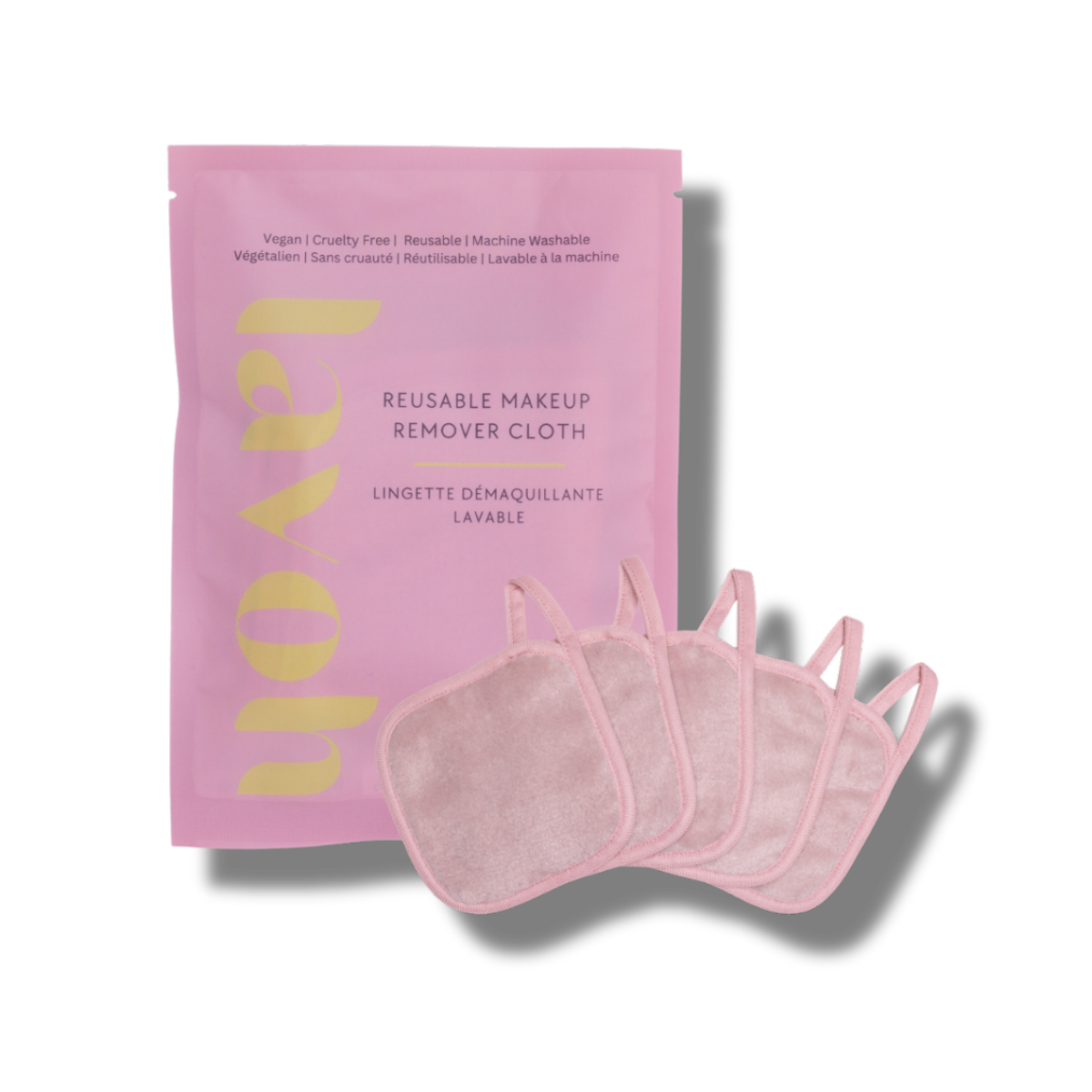 Reusable Makeup Remover Cloth Set — Lavoh Mini Facecloth Sets | Travel Size Makeup Eraser