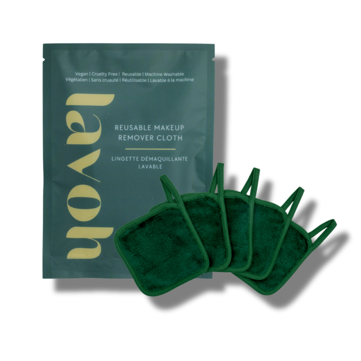 Reusable Makeup Remover Cloth Set — Lavoh Mini Facecloth Sets | Travel Size Makeup Eraser