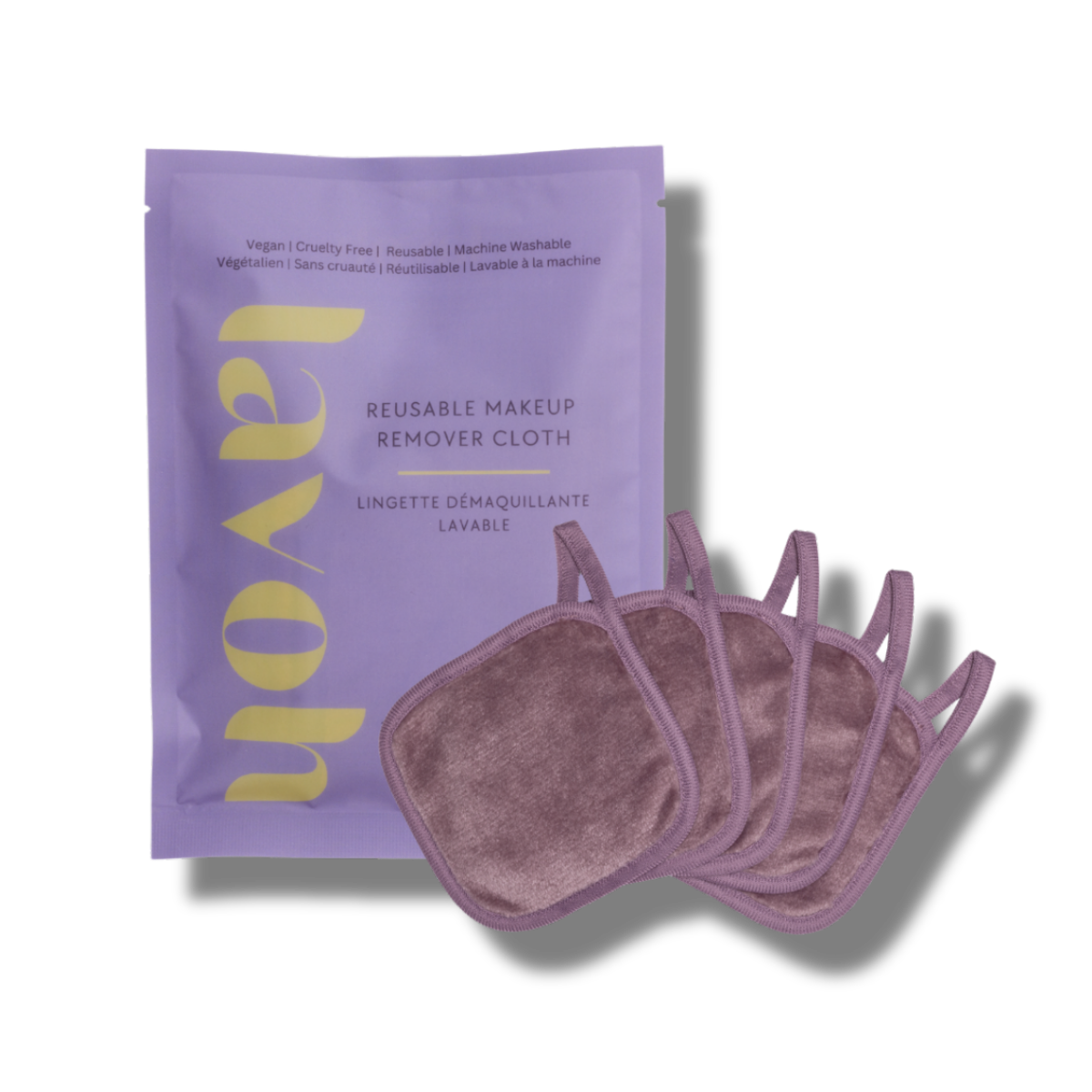 Reusable Makeup Remover Cloth Set — Lavoh Mini Facecloth Sets | Travel Size Makeup Eraser