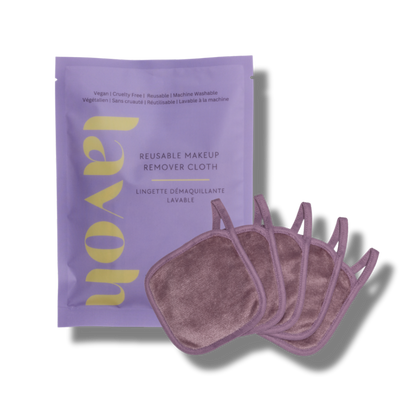 Reusable Makeup Remover Cloth Set — Lavoh Mini Facecloth Sets | Travel Size Makeup Eraser