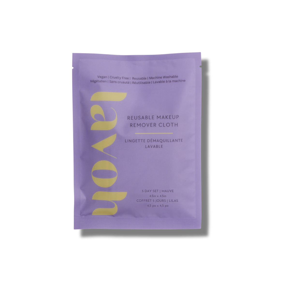 Reusable Makeup Remover Cloth Set — Lavoh Mini Facecloth Sets | Travel Size Makeup Eraser
