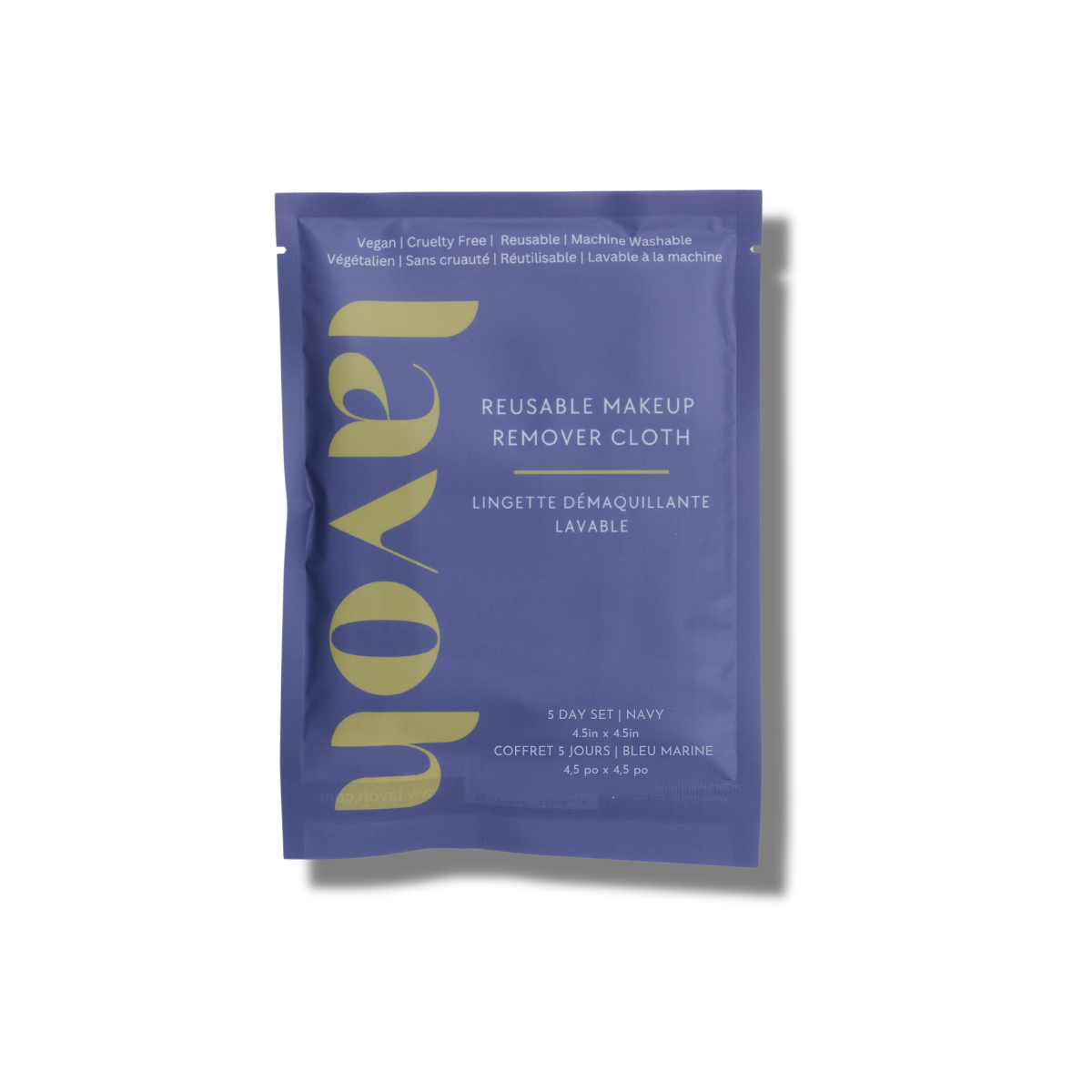 Reusable Makeup Remover Cloth Set — Lavoh Mini Facecloth Sets | Travel Size Makeup Eraser