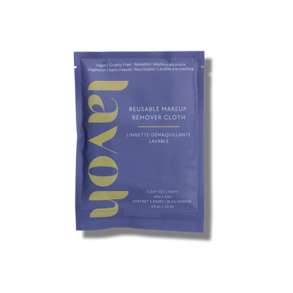 Reusable Makeup Remover Cloth Set — Lavoh Mini Facecloth Sets | Travel Size Makeup Eraser