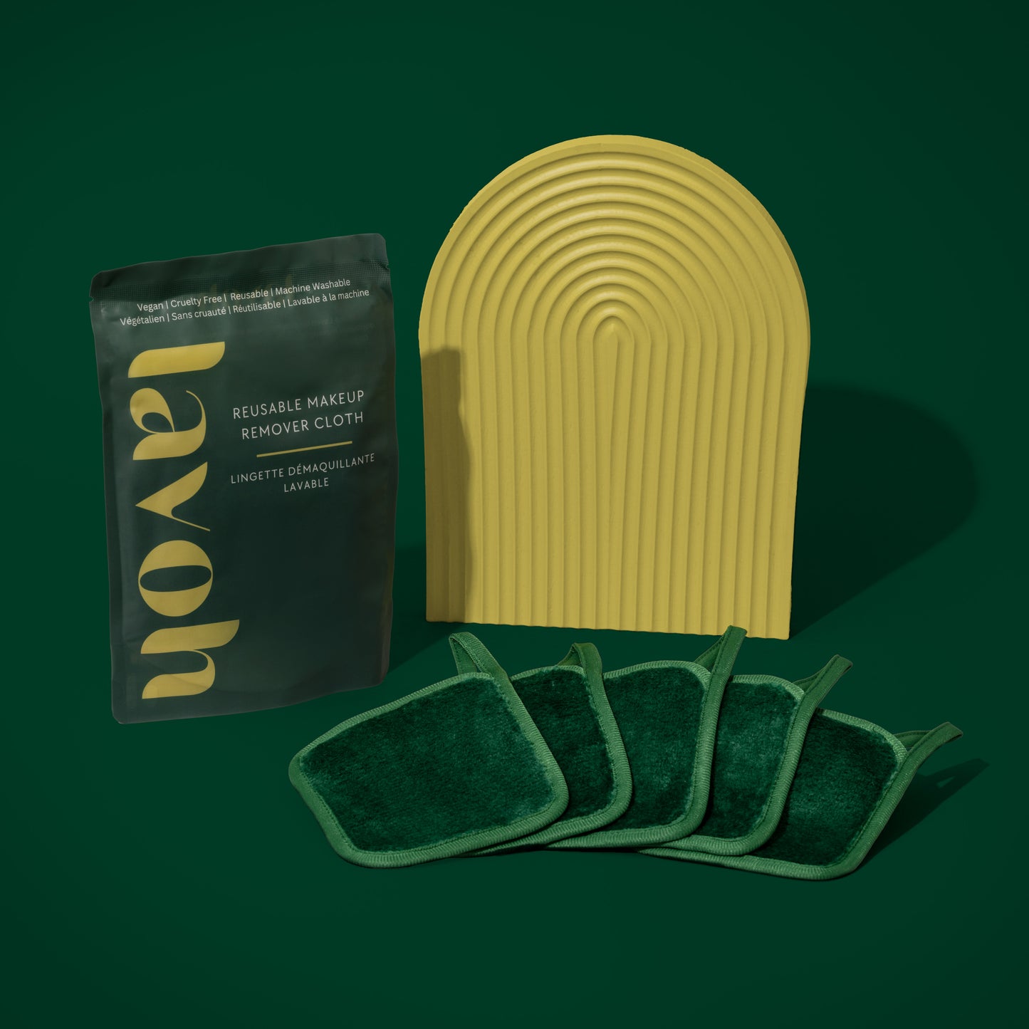 Mini Facecloth Set | EMERALD